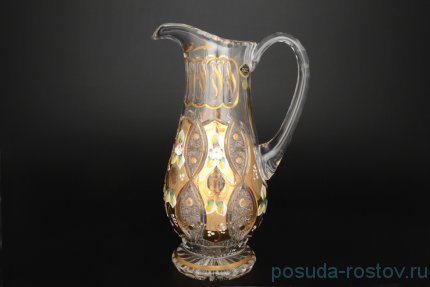 Кувшин для сока 1,3 л &quot;Хрусталь с золотом&quot; / 040722