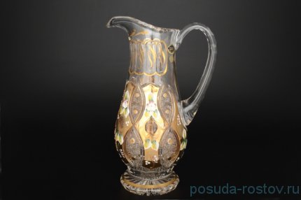 Кувшин для сока 1,3 л &quot;Хрусталь с золотом&quot; / 040722