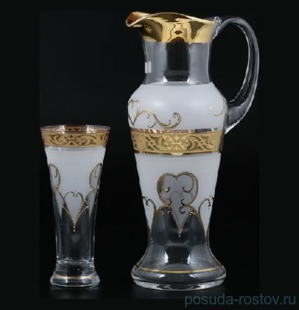 Набор для воды 7 предметов (кувшин + 6 стаканов) &quot;Иксовка /Махарадже&quot; / 058293