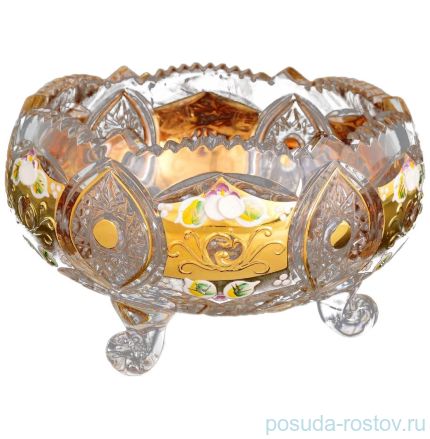 Тройножка 15,5 см &quot;S.Crystal /Резной с золотом&quot; / 059923