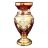 Ваза для цветов 35 см &quot;Лепка красная /83219&quot; / 042201