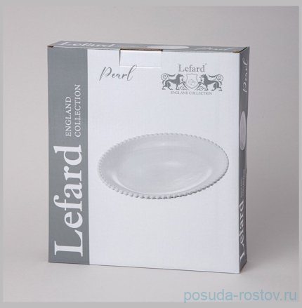 Тарелка овальная lefard pearl 28*24,5*3 см / 354330