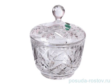 Конфетница 16 см с крышкой &quot;Резная&quot; / 138457