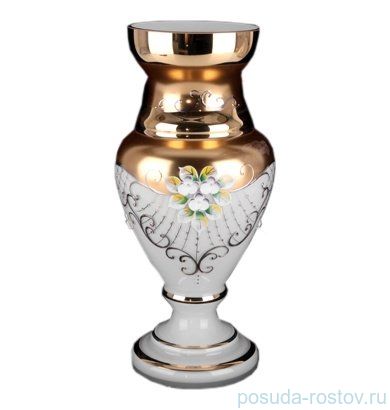 Ваза для цветов 25 см &quot;Лепка белая&quot; 4 / 045615