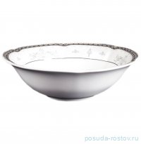 Салатник 26 см &quot;Болеро /Платиновый узор&quot; / 323363