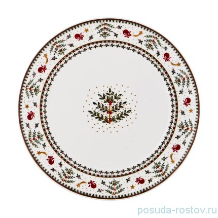 Блюдо 20 см круглое &quot;Christmas Collection&quot; / 192101