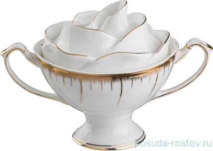 Сахарница 14 х 19 х 12 см 250 мл н/н &quot;Цветочная симфония&quot; / 192538