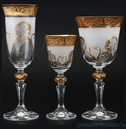 Набор бокалов 18 предметов (190, 230, 60 мл) &quot;Кристина /Tulp&quot; / 099590