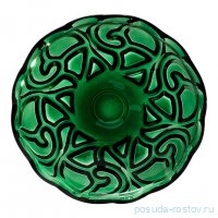 Блюдо 32 х 4,5 см круглое &quot;Elegia emerald&quot; / 368674