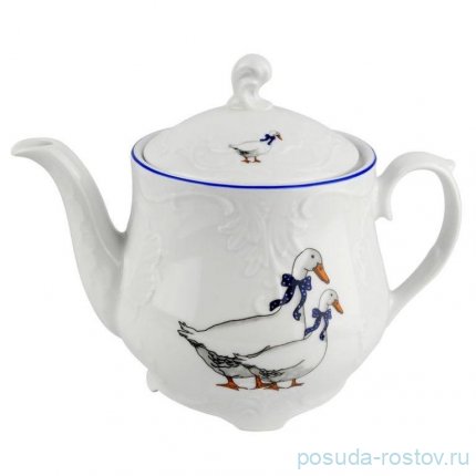 Заварочный чайник 1,1 л &quot;Рококо /Гуси&quot; / 109918