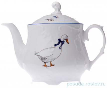 Заварочный чайник 1,1 л &quot;Рококо /Гуси&quot; / 109918