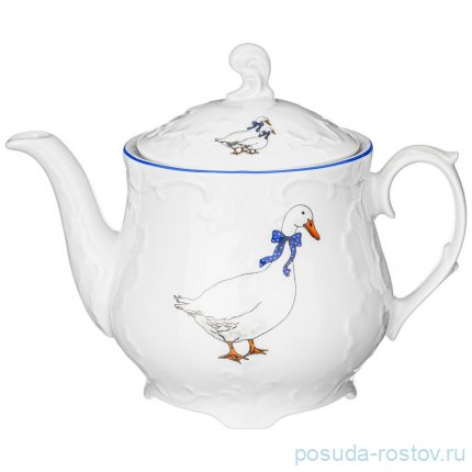 Заварочный чайник 1,1 л &quot;Рококо /Гуси&quot; / 109918