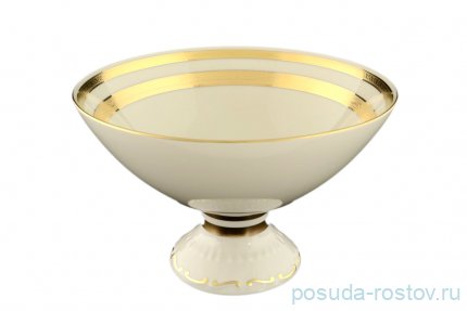 Фруктовница 24 см н/н &quot;Констанц /Двойная золотая лента /9321&quot; крем. / 056168