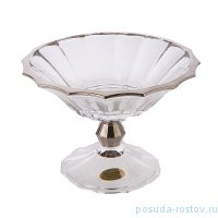Ваза для конфет 18 см н/н &quot;Дожа /Платина&quot; / 199079