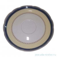 Блюдце 14,5 см. 1 шт &quot;Роза /Синие вишни&quot; / 374674