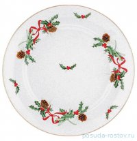 Набор тарелок 17 см 6 шт &quot;Christmas Holly&quot; / 375276
