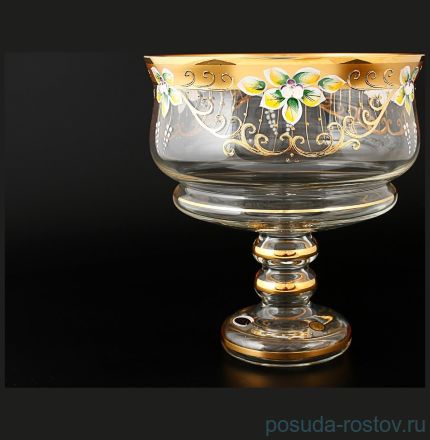 Фруктовница 26 см н/н золото &quot;Star Crystal /Лепка&quot; / 117726