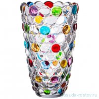 Ваза для цветов 15,2 х 15,2 х 23,8 см &quot;Bubbles colored&quot; / 339291