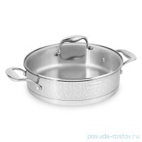 Сотейник 26 х 6,5 см со стеклянной крышкой &quot;Vintage&quot; / 136790