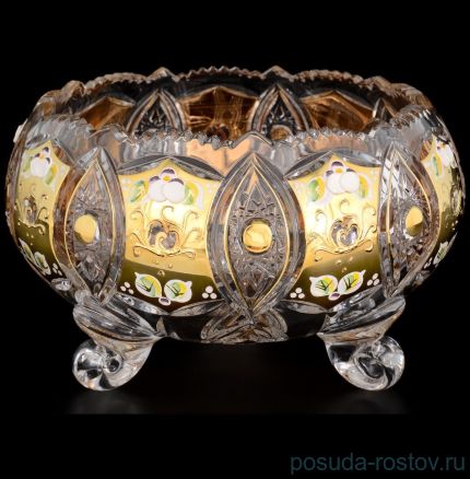 Тройножка 20,5 см &quot;S.Crystal /Резной с золотом&quot; / 059924