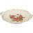 Блюдо 28 х 25 х 5 см овальное с ручками &quot;Корейская роза&quot; / 186442