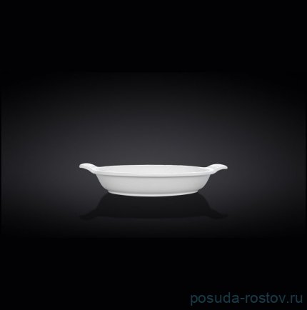 Форма для запекания 18,5 х 15 см круглая с ручками &quot;WhiteStone&quot; / 305643