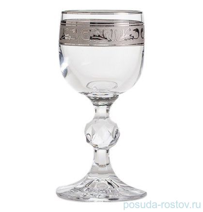 Рюмки 50 мл 6 шт &quot;Клаудия /Платина /378500&quot; / 152427