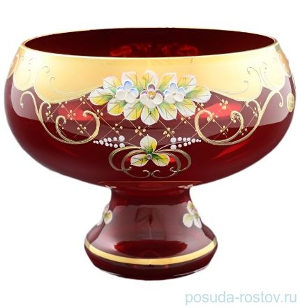 Конфетница 16 см н/н &quot;Лепка красная /5849&quot; / 033119