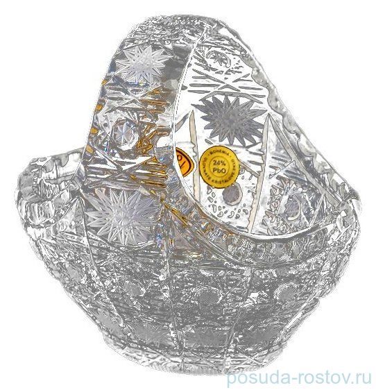 Корзинка 15 см "Хрусталь резной" / 034946