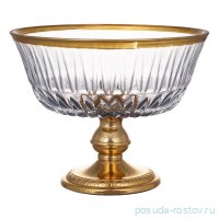Конфетница 22 см н/н &quot;Отводка золото&quot; / 287716
