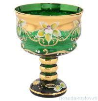 Ваза для конфет 13 см н/н &quot;Лепка зелёная&quot; / 105390