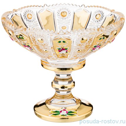 Конфетница 14 х 14 х 12 см н/н &quot;LEFARD GOLD GLASS&quot; / 211493