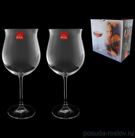 Бокалы для красного вина 660 мл 2 шт &quot;Магнум /Без декора&quot; / 018427