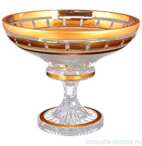 Фруктовница 30 см н/н &quot;Bohemia gold /Золотые окошки&quot; 3 / 115923