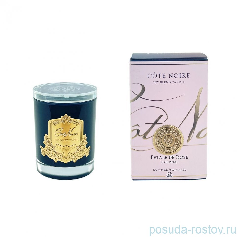 Свеча 185 г "Petale de Rose" (время горения 60 ч) / 342126