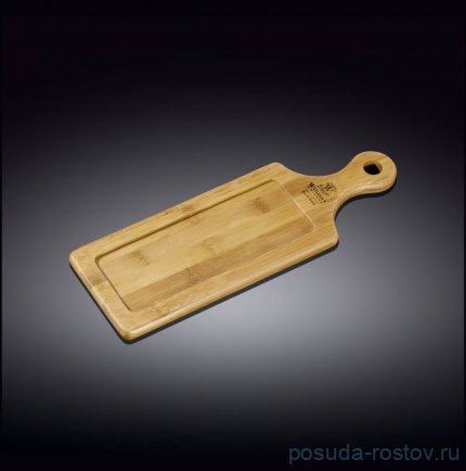 Поднос 28 х 9,5 см прямоугольный с ручкой / 260138