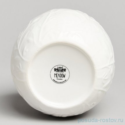 Банка для сыпучих продуктов 10 х 11,5 см с деревянной крышкой и подставкой 600 мл &quot;Meadow&quot;  / 370157