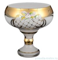 Ваза для конфет 13 см н/н &quot;Лепка белая&quot; S-A / 096741