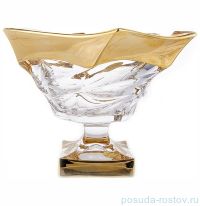 Ваза для фруктов 29,5 см н/н &quot;Фламенко /Матовое золото 1&quot; / 146543