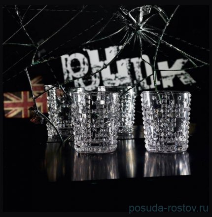 Стаканы для виски 348 мл 4 шт &quot;Punk&quot; / 329816
