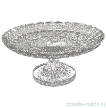 Ваза для фруктов 35 см н/н &quot;S.Crystal /Хрусталь резной&quot; / 064153