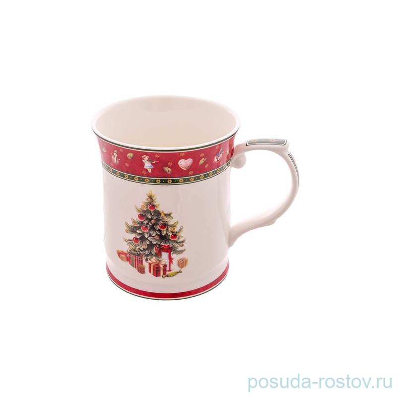 Кружка 400 мл "Christmas world /Bordo"  / 337487