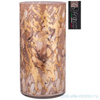 Ваза для цветов 15 х 30 см &quot;Cilindro aurora brown&quot;  / 288754