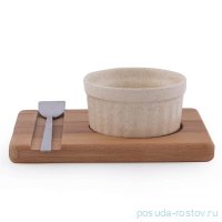 Рамекин с ложкой на подставке  / 269475