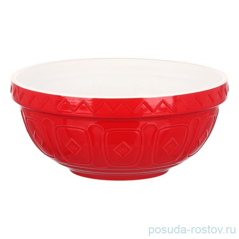 Миска для смешивания 26 см красная 2,7 л "Colour Mix"   / 360382