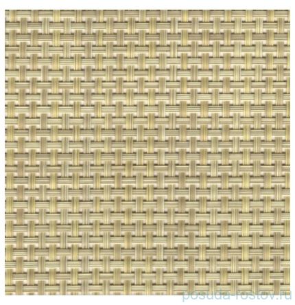 Салфетка для сервировки 42х33 см коричнево-зелёная &quot;Sambonet /56529-CS&quot; / 063976