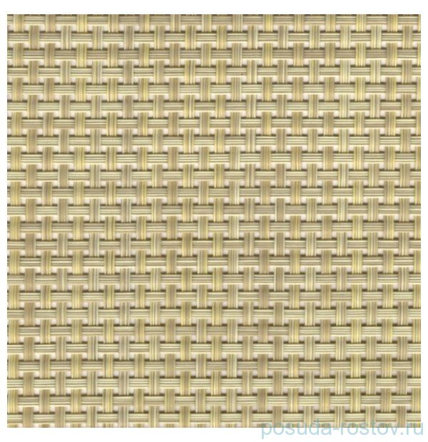 Салфетка для сервировки 42х33 см коричнево-зелёная "Sambonet /56529-CS" / 063976