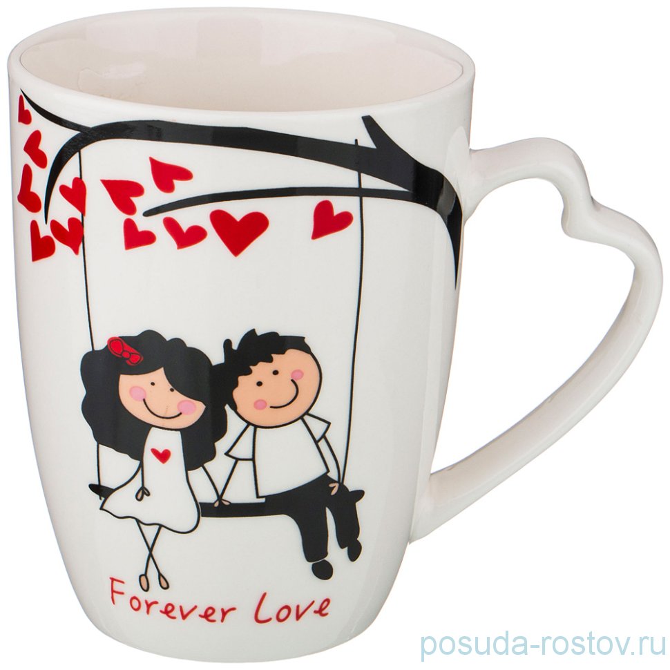 Кружка 380 мл "Forever love" / 213395