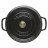 Кокот 28 см с крышкой 6,7 л чёрный Staub &quot;La Cocotte&quot; / 289648 / 289648