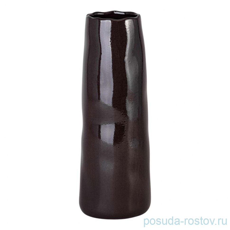Ваза 11*11*25см цвет: черный / 361270
